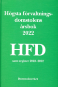 Hgsta frvaltningsdomstolens rsbok 2022 (HFD)