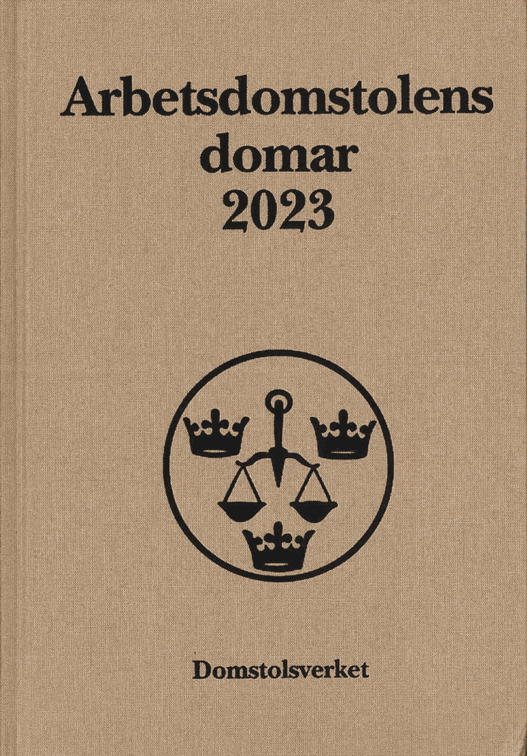 Arbetsdomstolens domar årsbok 2023 (AD)