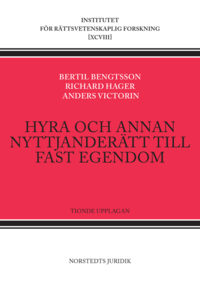 Hyra och annan nyttjander�tt till fast egendom