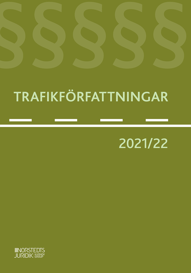 Erik Olsson - Trafikförfattningar 2021/22, Häftad