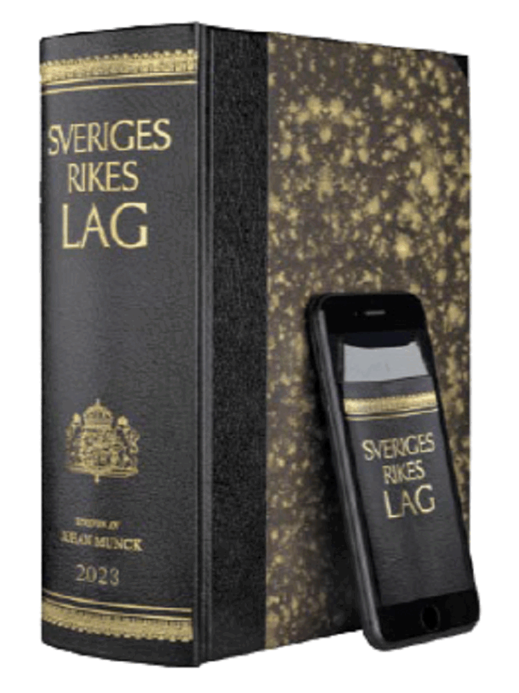 Sveriges Rikes Lag 2023 (skinnband), Inbunden