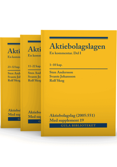Aktiebolagslagen, del I-III : en kommentar