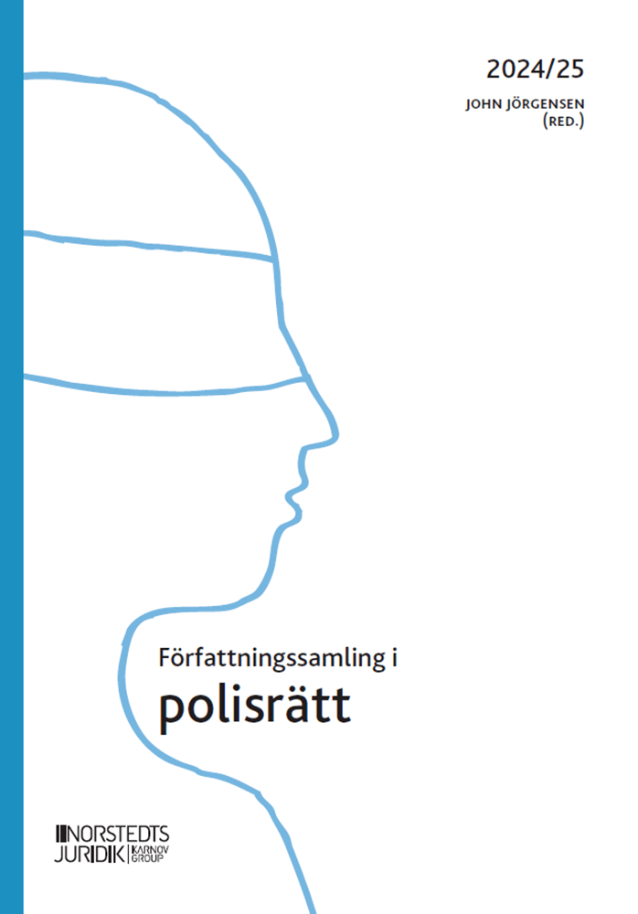 John Jörgensen - Författningssamling i polisrätt : 2024/2025, Häftad