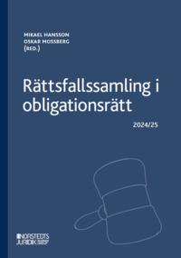 Rttsfallssamling i obligationsrtt : 2024/25