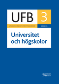 UFB 3 Universitet och h�gskolor 2025/26