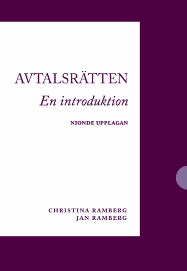 Christina Ramberg, Jan Ramberg - Avtalsrätten : en introduktion, Häftad