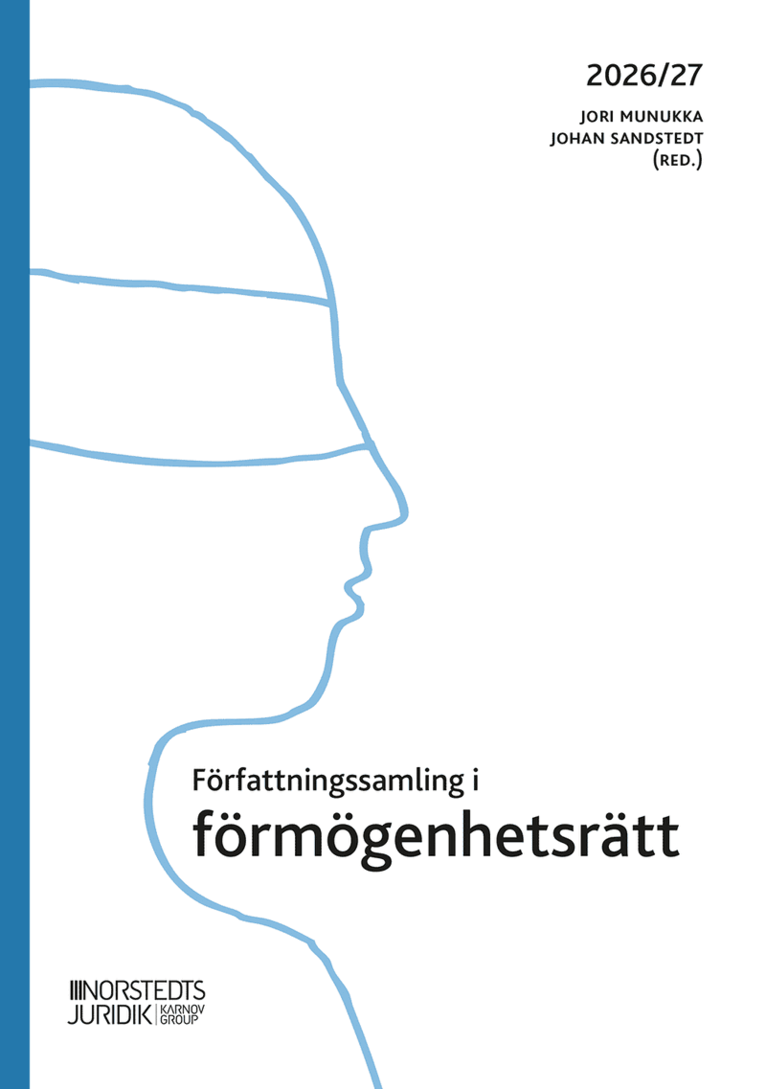Författningssamling i förmögenhetsrätt : 2026/27, Häftad