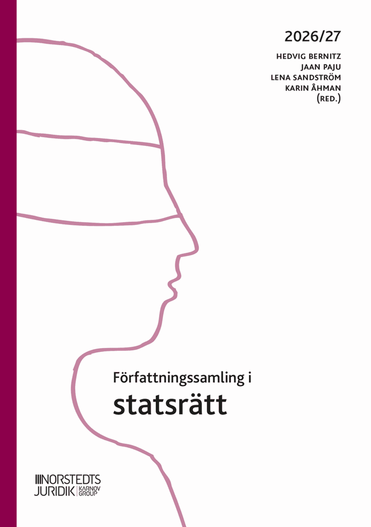 Hedvig Bernitz, Jaan Paju, Lena Sandström - Författningssamling i statsrätt, Häftad