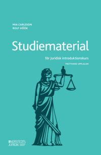 Studiematerial fr Juridisk introduktionskurs