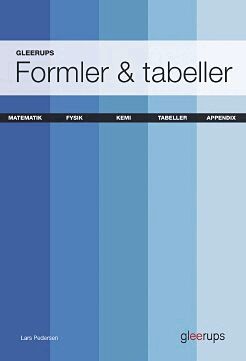 Lars Pedersen - Gleerups Formler & tabeller, Kartonnage