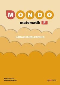 e-Bok Mondo Matematik F Lärarhandl