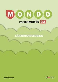 e-Bok Mondo Matematik 2A Lärarhandl