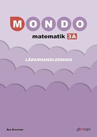 e-Bok Mondo matematik 3A Lärarhandl