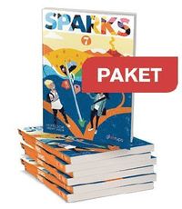 e-Bok Sparks 7 Textbook 25 ex +Workbook 25 ex+ Lärarwebb