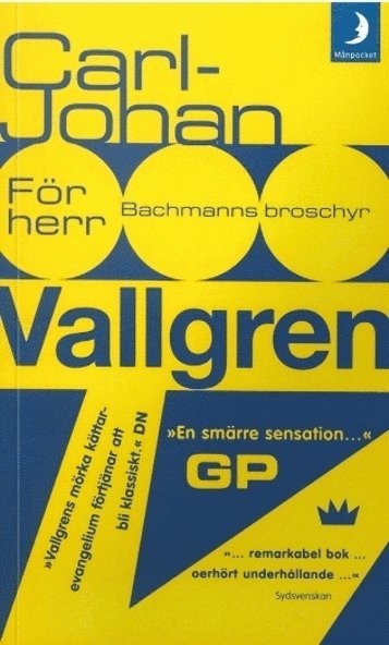 Carl-Johan Vallgren - För herr Bachmanns broschyr, E-bok