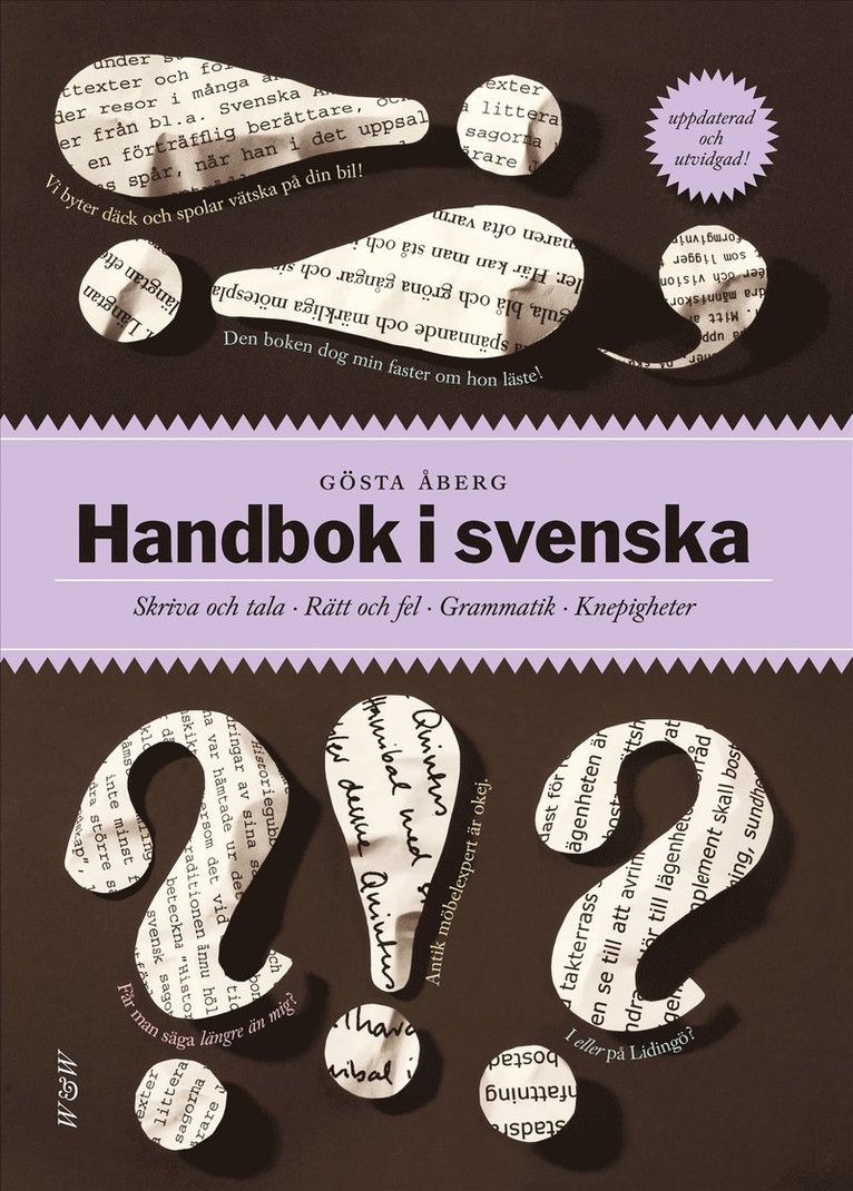 Gösta Åberg - Handbok i svenska, E-bok