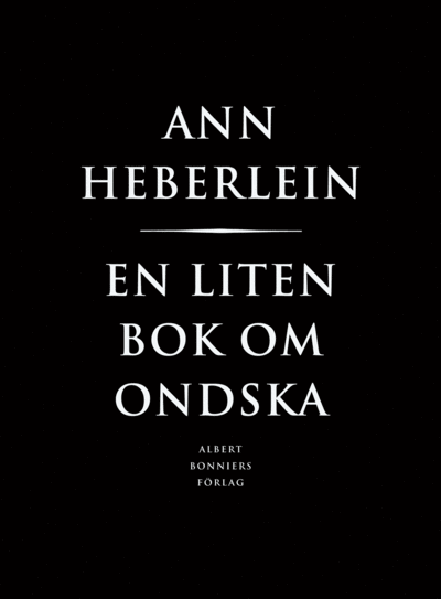 Ann Heberlein - En liten bok om ondska, E-bok