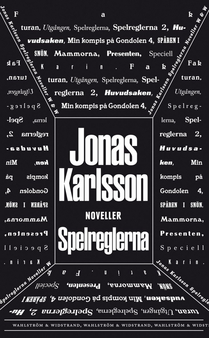 Jonas Karlsson - Spelreglerna, E-bok