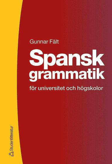 Gunnar Fält Spansk grammatik