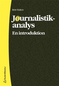 e-Bok Journalistikanalys   En introduktion <br />                        E bok