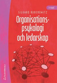 e-Bok Organisationspsykologi och ledarskap