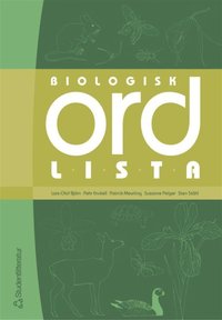 e-Bok Biologisk ordlista <br />                        E bok