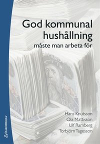 e-Bok God kommunal hushållning måste man arbeta för <br />                        E bok