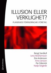 e-Bok Illusion eller verklighet?   Planerade förändringar i företag <br />                        E bok