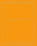 Projektbok Orange Rutad