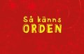 Kortlek - S knns orden