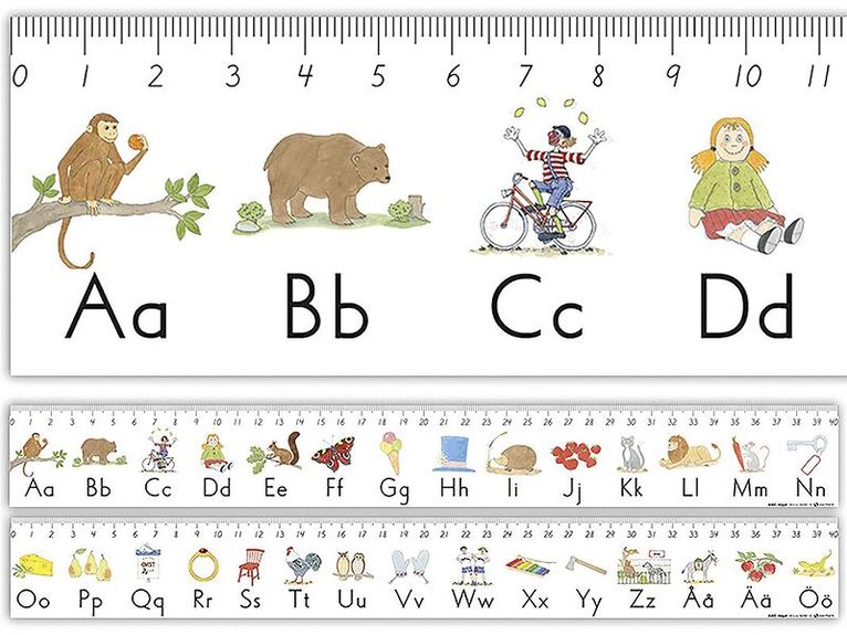 ABC-linjal, Övrigt