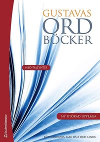 e-Bok Gustavas ordböcker (dvd) Enanvändarlicens   med talsyntes