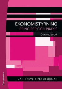 Ekonomistyrning : övningsbok