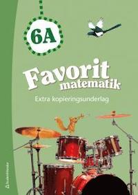 e-Bok Favorit matematik 6A Extra kopieringsunderlag