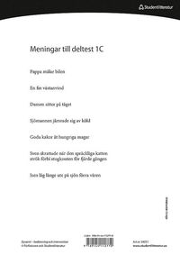 Dysartri - Meningar och texter - fr bedmning av artikulation och prosodi