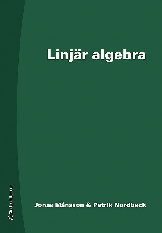 Jonas Månsson, Patrik Nordbeck - Linjär algebra, Kartonnage