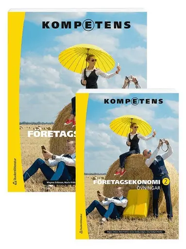 Kompetens Företagsekonomi 2 Paket fakta- och övningsbok - Digitalt + Tryckt