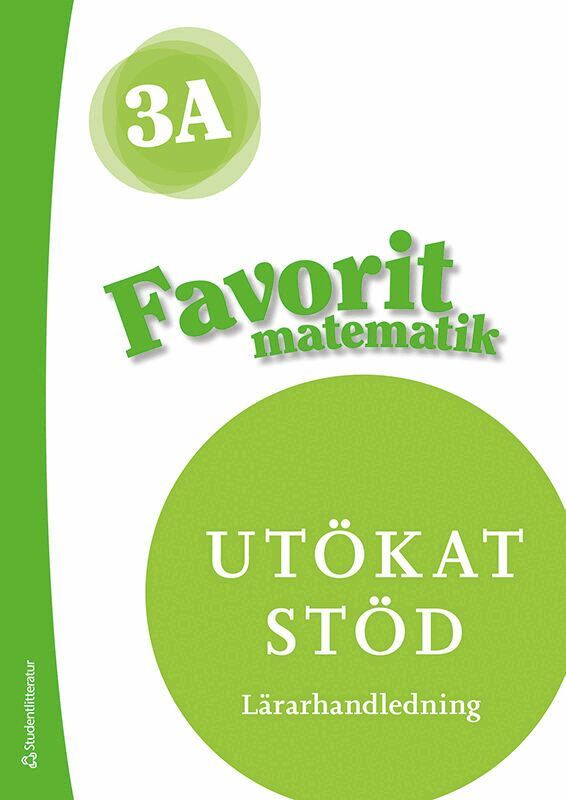 Jaana Karppinen, Jaana Ronkainen-Salminen, Päivi Kiviluoma, Timo Urpiola - Favorit matematik 3A Utökat stöd Lärarpaket - Tryckt + Digitalt 36 mån, Hybridprodukt