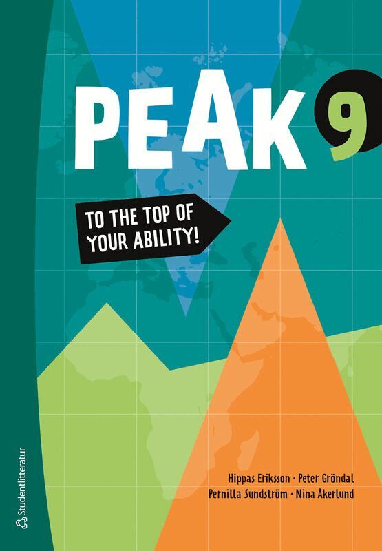 Hippas Eriksson, Peter Gröndal, Pernilla Sundström, Catharina Åkerlund, Michael Eyre - Peak 9 Elevpaket - Tryckt bok + Digital elevlicens 12 mån, Hybridprodukt