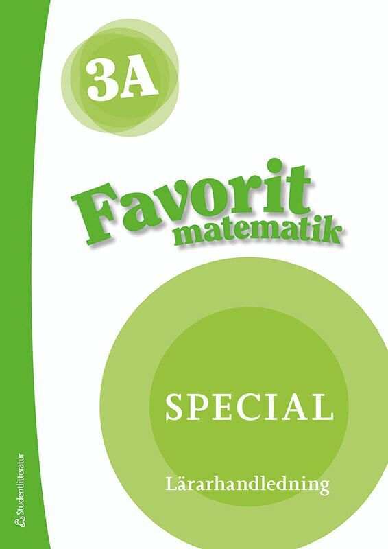 Jaana Karppinen, Jaana Ronkainen-Salminen, Päivi Kiviluoma, Timo Urpiola - Favorit matematik 3A Special Lärarpaket - Tryckt + Digital lärarlicens 36 mån, Hybridprodukt