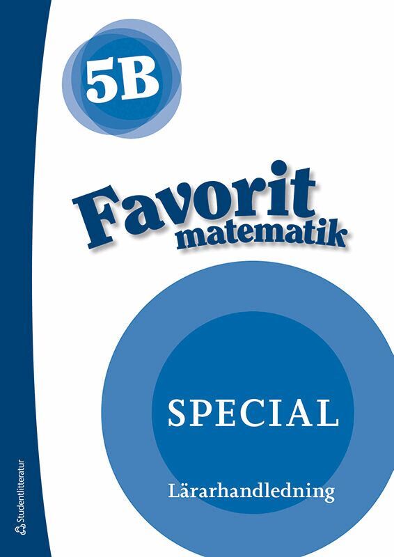 Päivi Vehmas - Favorit matematik 5B Special Lärarpaket - Tryckt + Digital lärarlicens 36 mån, Hybridprodukt
