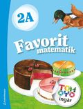 Favorit matematik 2A Elevpaket - Tryckt bok  + Digital elevlicens 12 mn