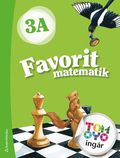 Favorit matematik 3A Elevpaket - Tryckt bok  + Digital elevlicens 12 mn