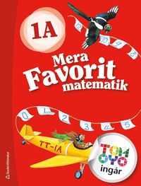 Mera Favorit matematik 1A Elevpaket - Tryckt bok  + Digital elevlicens 12 mn