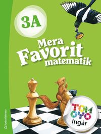 Mera Favorit matematik 3A Elevpaket - Tryckt bok  + Digital elevlicens 12 mn