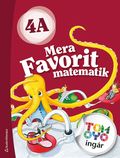 Mera Favorit matematik 4A Elevpaket - Tryckt bok  + Digital elevlicens 12 mn