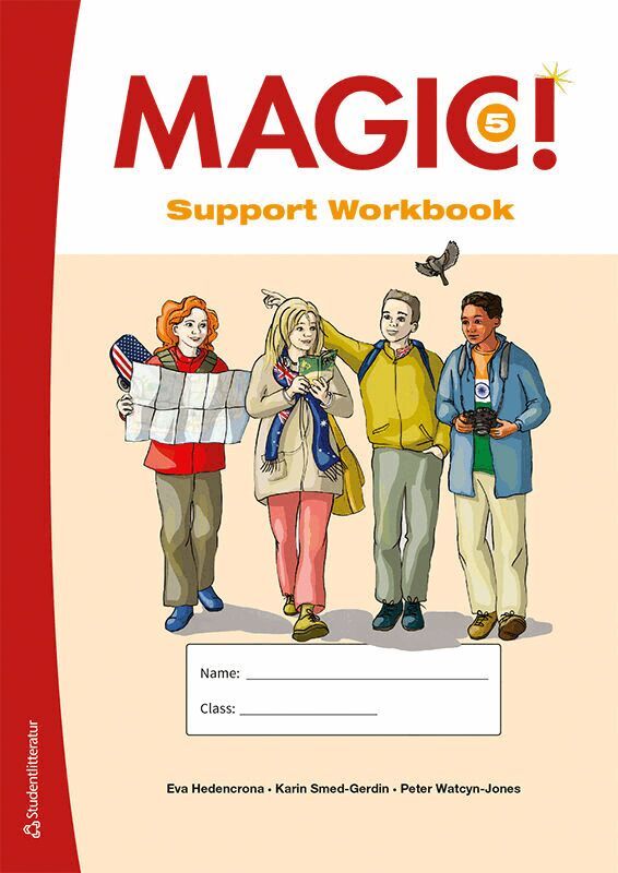 Eva Hedencrona, Karin Smed-Gerdin, Peter Watcyn-Jones, Peter Gröndal - Magic! 5 Support Workbook - Tryckt bok + Digital elevlicens 12 mån, Hybridprodukt
