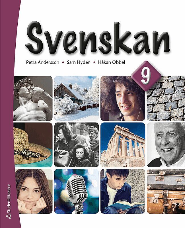 Petra Andersson, Sam Hydén, Håkan Obbel - Svenskan 9 Elevpaket - Tryckt bok + Digital elevlicens 36 mån, Hybridprodukt