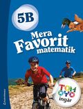 Mera Favorit matematik 5B Elevpaket - Tryckt bok + Digital elevlicens 12 mn