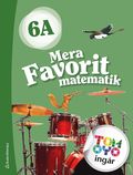 Mera Favorit matematik 6A Elevpaket - Tryckt bok + Digital elevlicens 12 mn